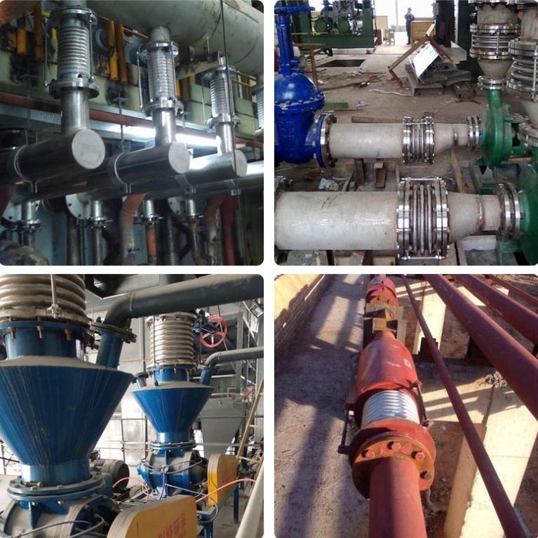 Los escenarios de aplicación de los compensadores de fuelle.