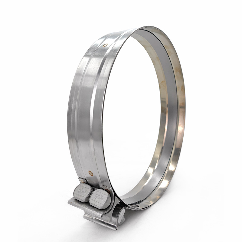 Dibujo de detalles de la abrazadera de DPF