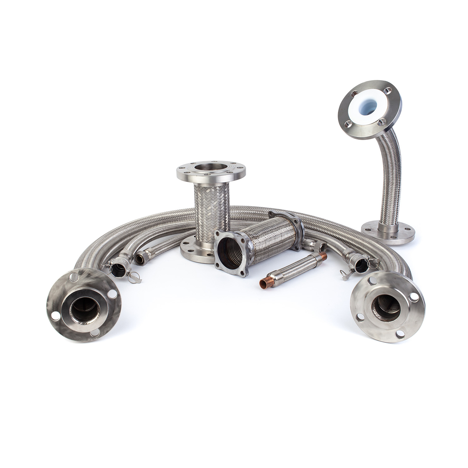 Conjunto de manguera flexible de acero inoxidable de alta resistencia
