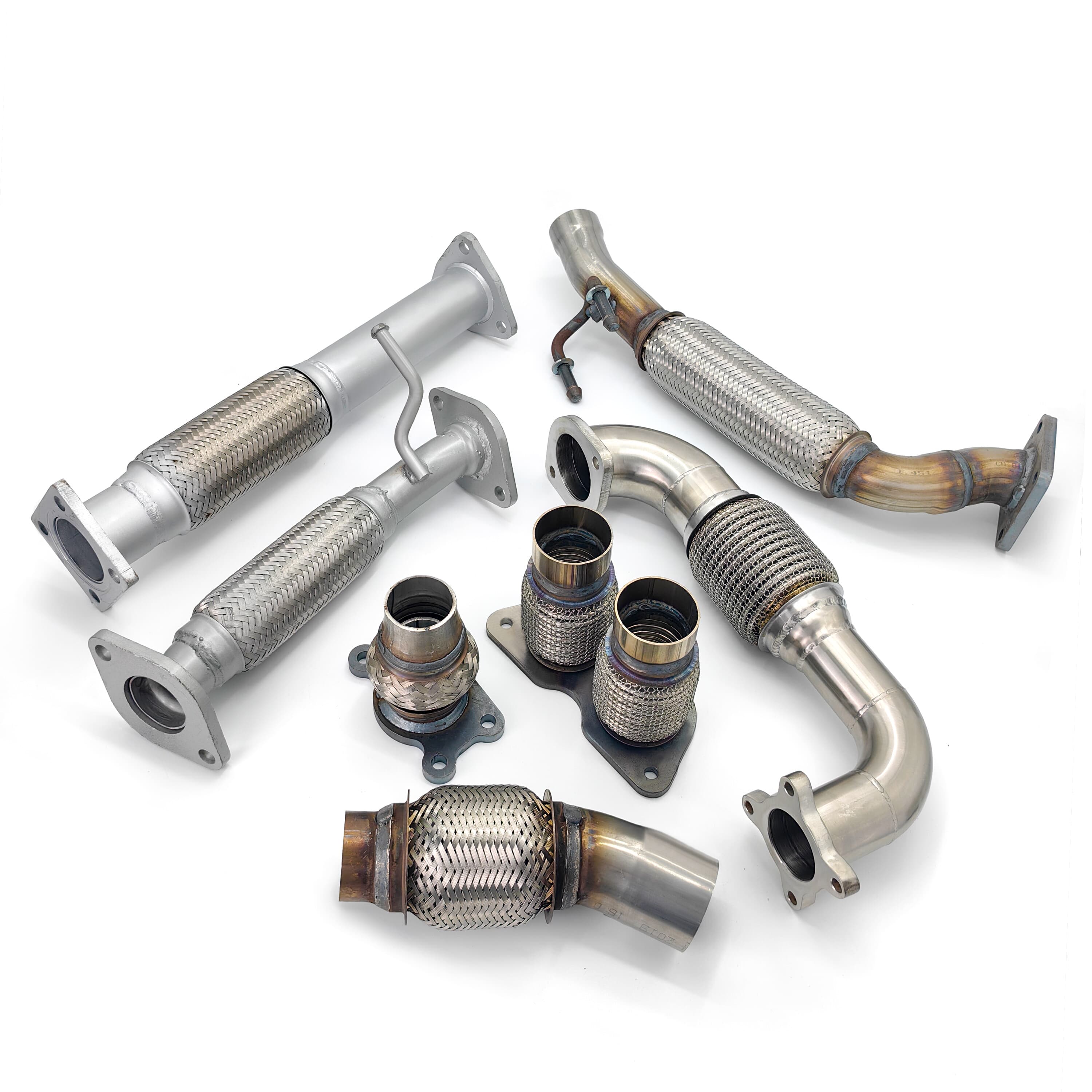 Conjunto de brida de tubo flexible de escape YDCT