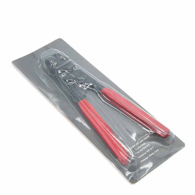 Alicates de abrazadera de doble oreja, herramienta de prensado de pinza, alicates de abrazaderas de manguera de una sola oreja para automóvil, herramienta de prensado de tubería Pex