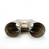 Conector de x-tupe de acero inoxidable para sistemas de escape