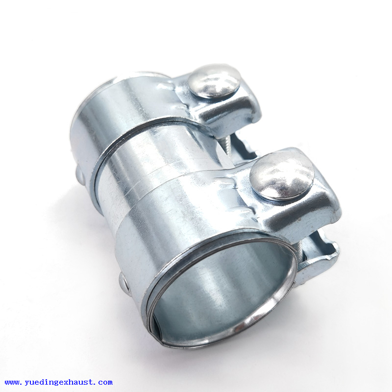 Conector de tubo de escape 40 mm x 95 mm Unión de abrazadera de tubo de manguito resistente