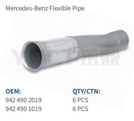 OEM 9424903019 9424904119 Tubo flexible Mercedes-Benz