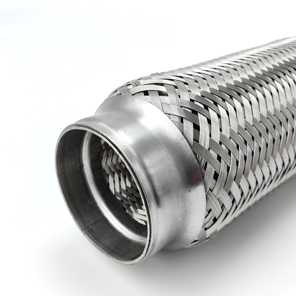 Tubería flexible de escape de acero inoxidable para sistemas automotrices