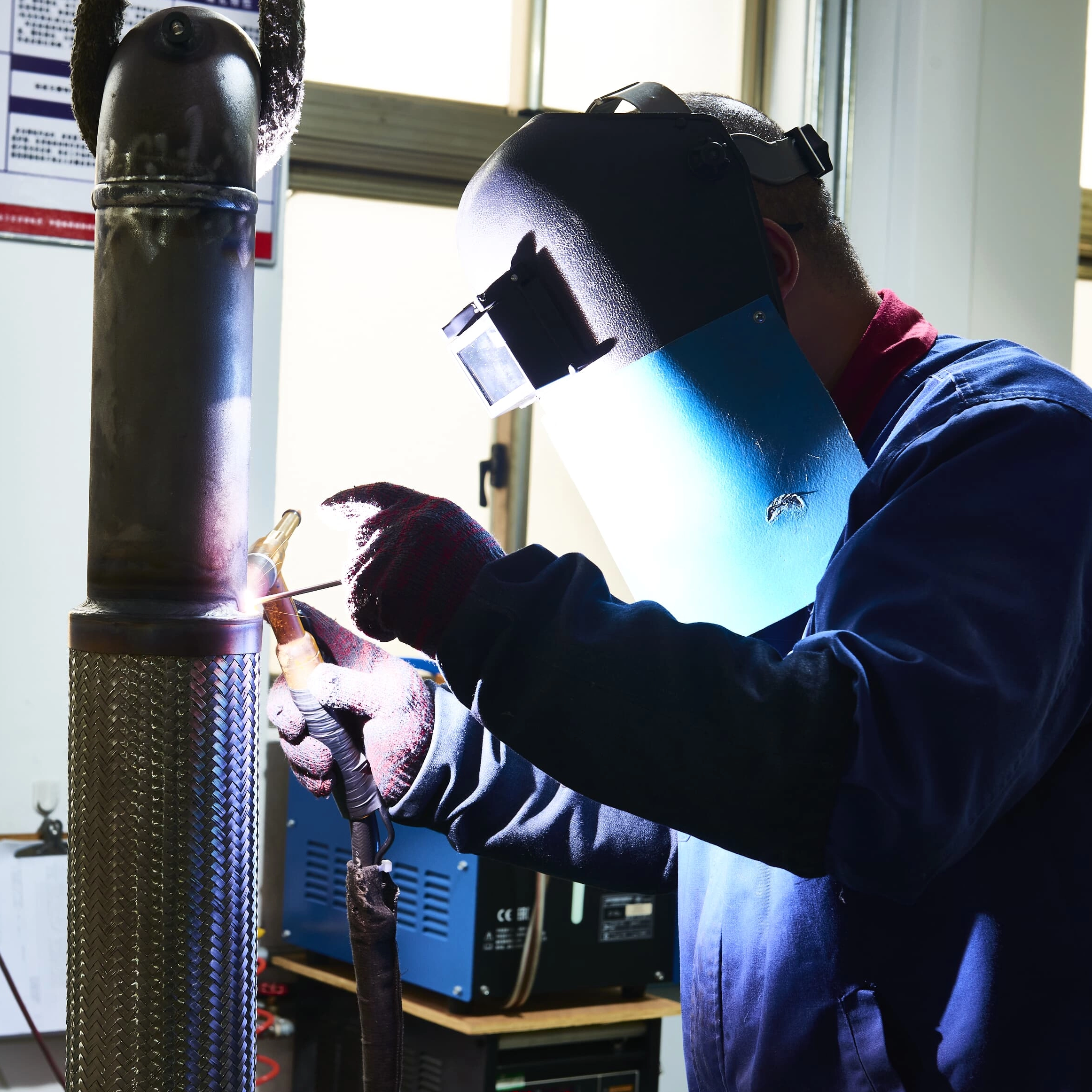 Fuelles reforzados personalizados de acero inoxidable