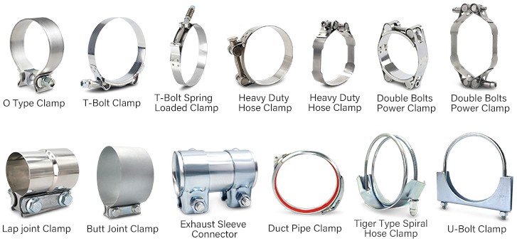 Exhaust Clamps and Connectors: Choosing the Right Fit for Your Automotive System Capaces y conectores de escape: eligiendo el ajuste adecuado para su sistema automotriz