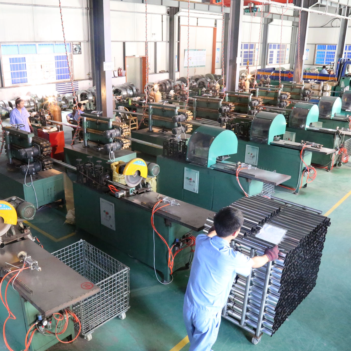 Manguera flexible de acero inoxidable con fuelle de vacío con brida KF