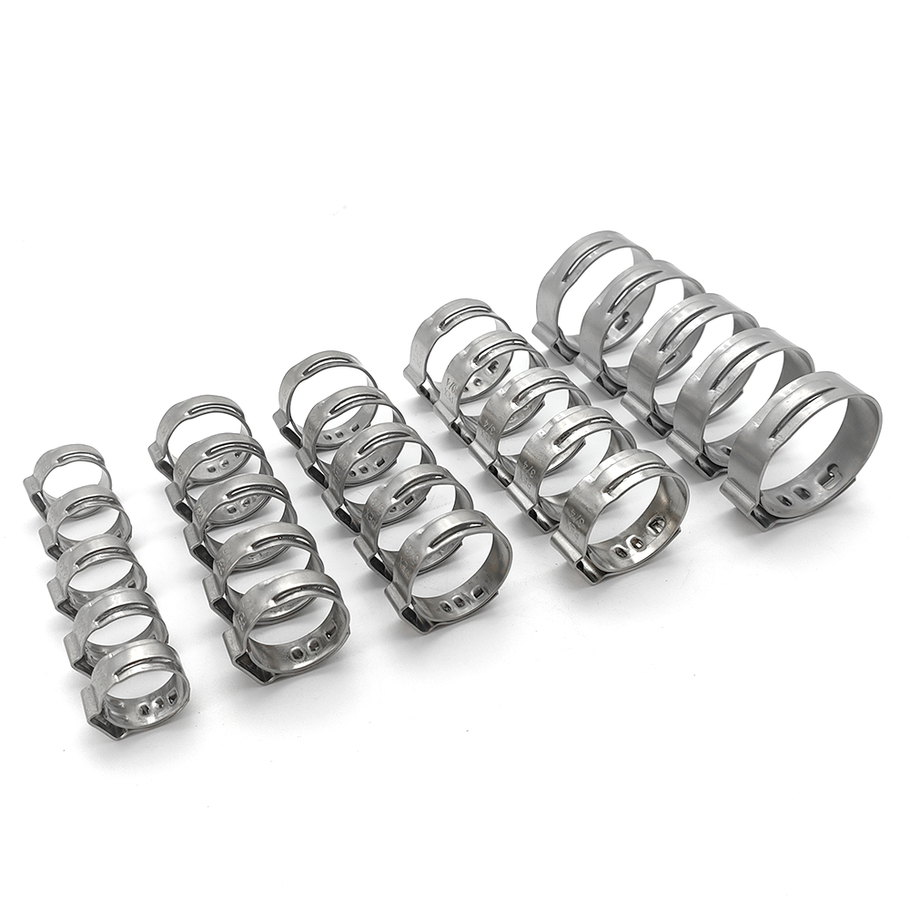 Dibujo de detalles de la abrazadera de PEX